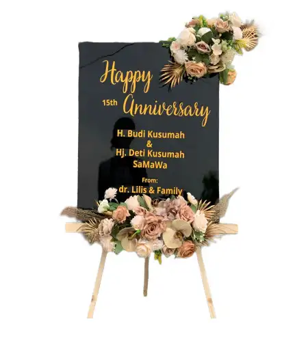 Papan Bunga Akrilik Pelang Kenidai